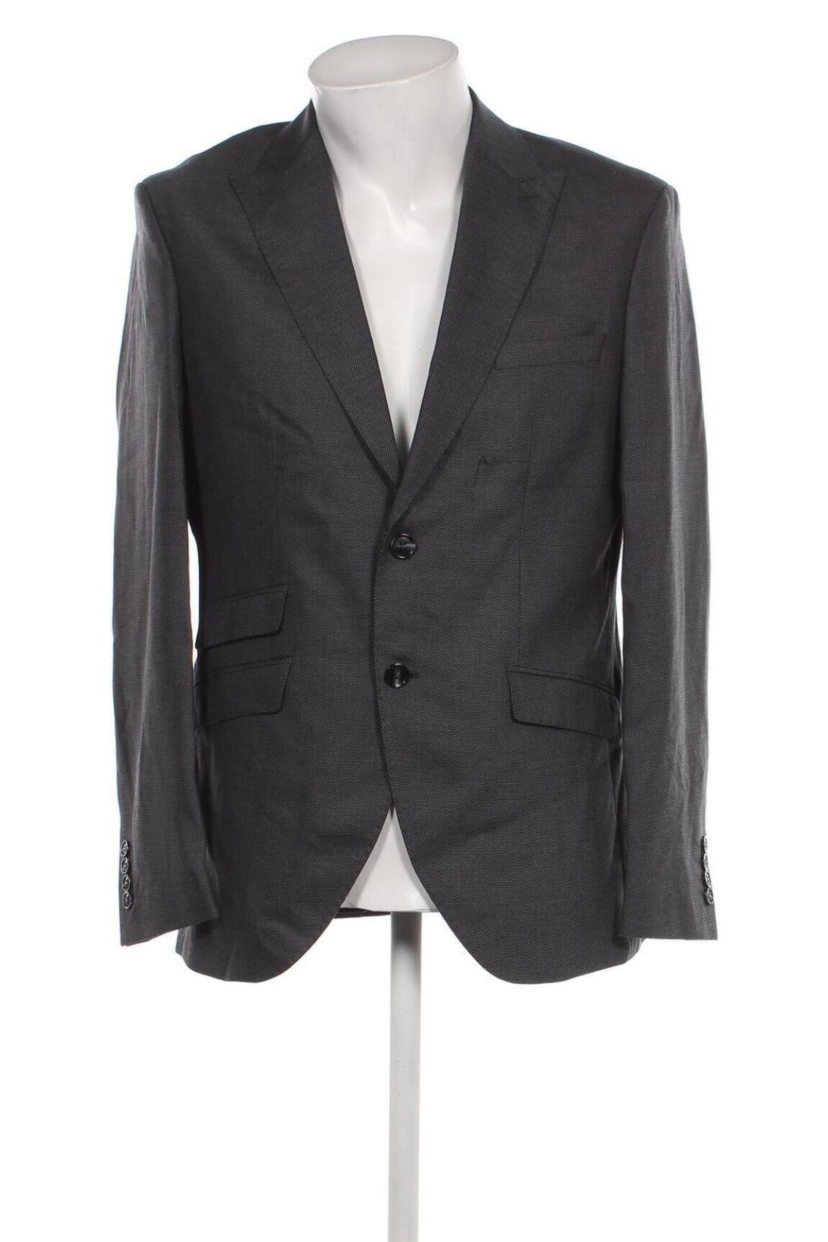 Ανδρικό σακάκι Selected Homme, Μέγεθος L, Χρώμα Γκρί, Τιμή 36,70 €