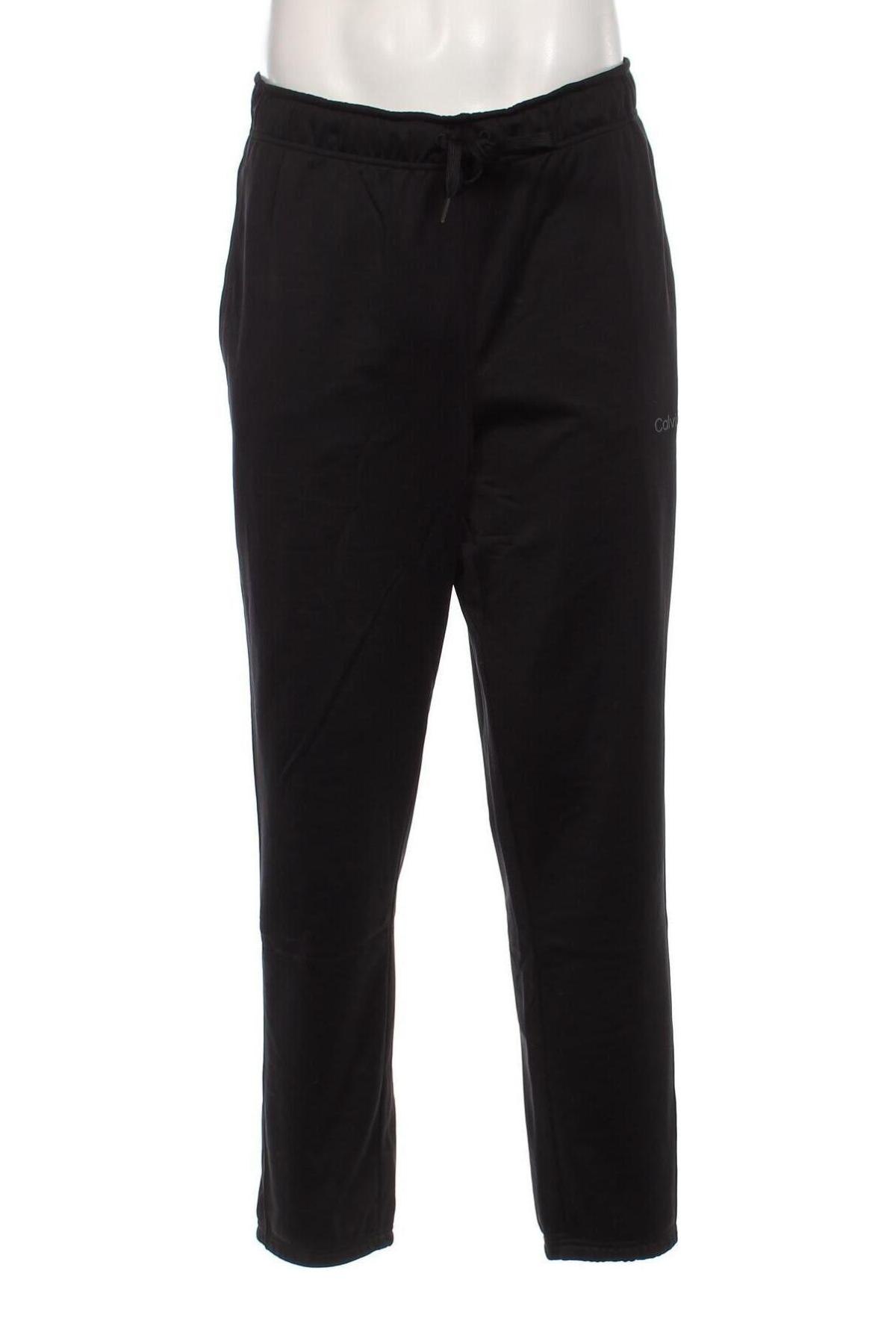 Pantaloni trening de bărbați Calvin Klein, Mărime XL, Culoare Negru, Preț 169,93 Lei