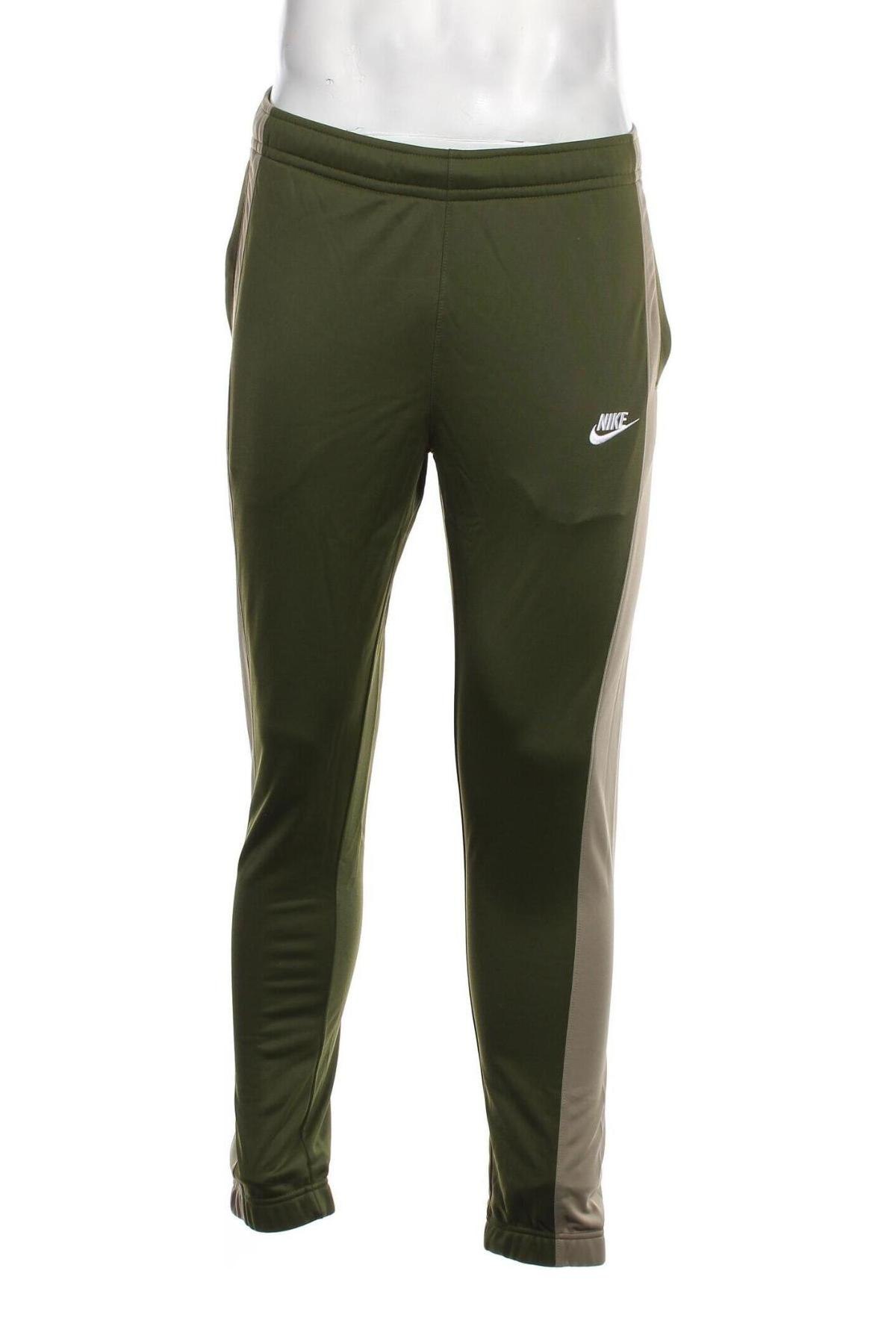 Мъжко спортно долнище Nike, Размер S, Цвят Зелен, Цена 72,21 лв.