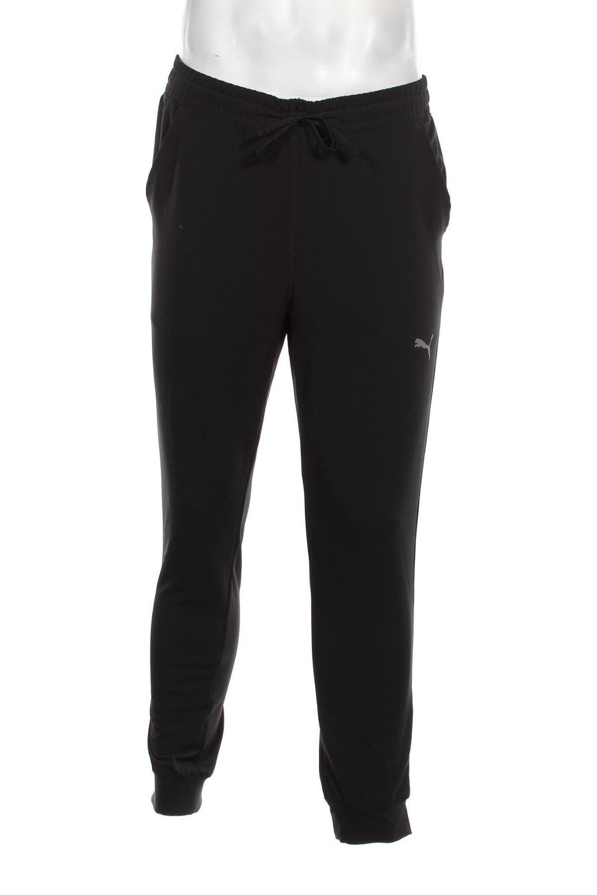 Pantaloni trening de bărbați PUMA, Mărime M, Culoare Negru, Preț 286,18 Lei