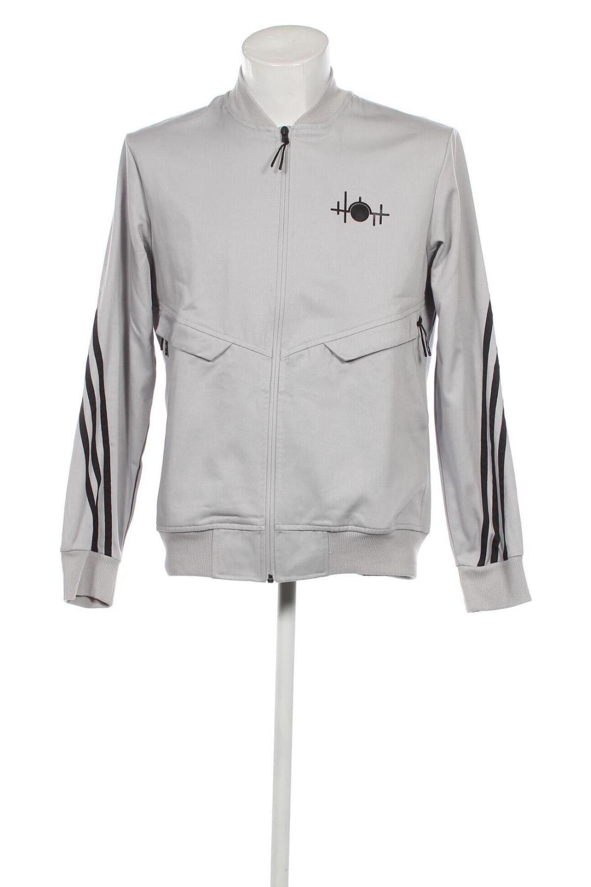 Herrenjacke Adidas, Größe M, Farbe Grau, Preis € 57,15