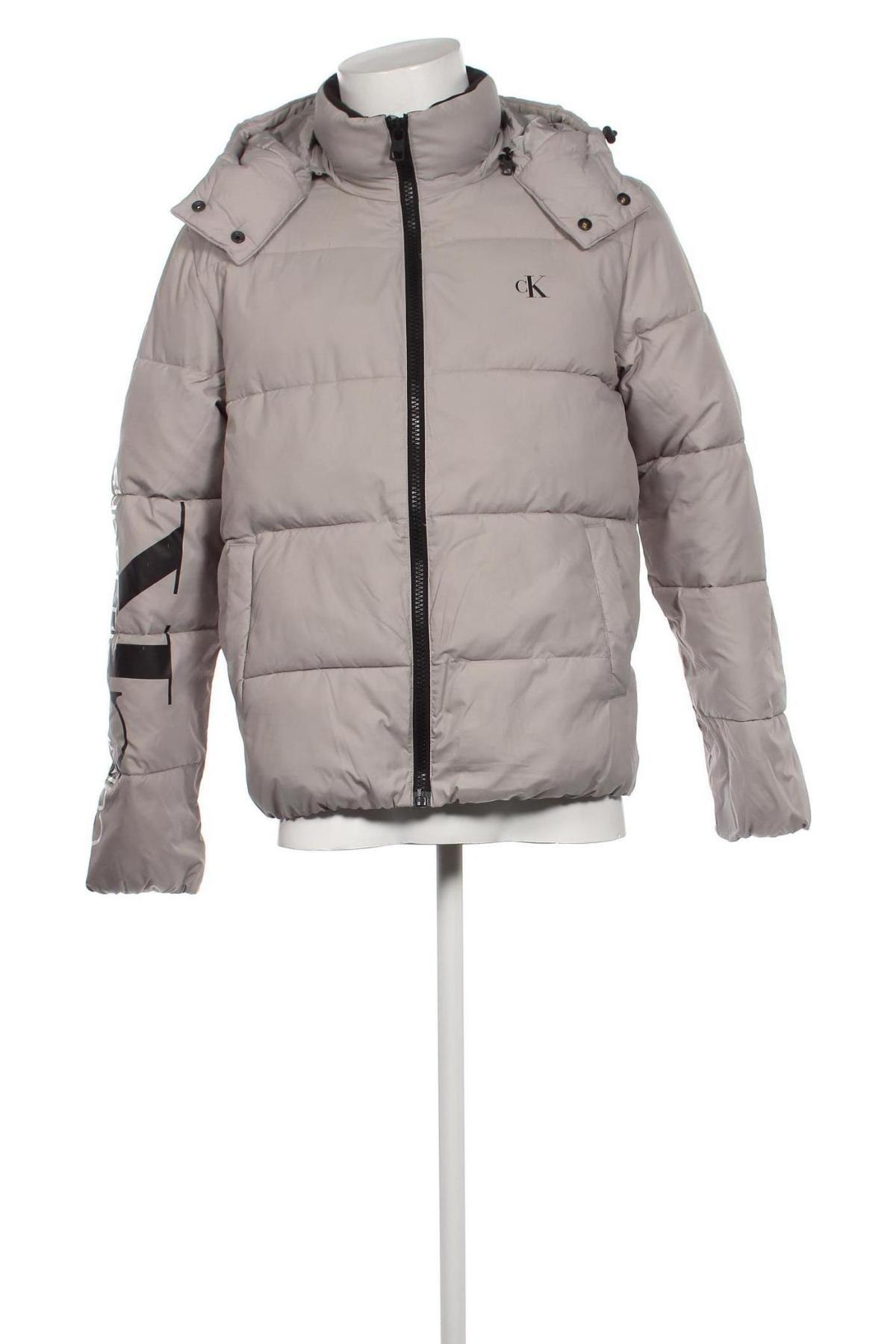 Herrenjacke Calvin Klein Jeans, Größe M, Farbe Grau, Preis 220,59 €