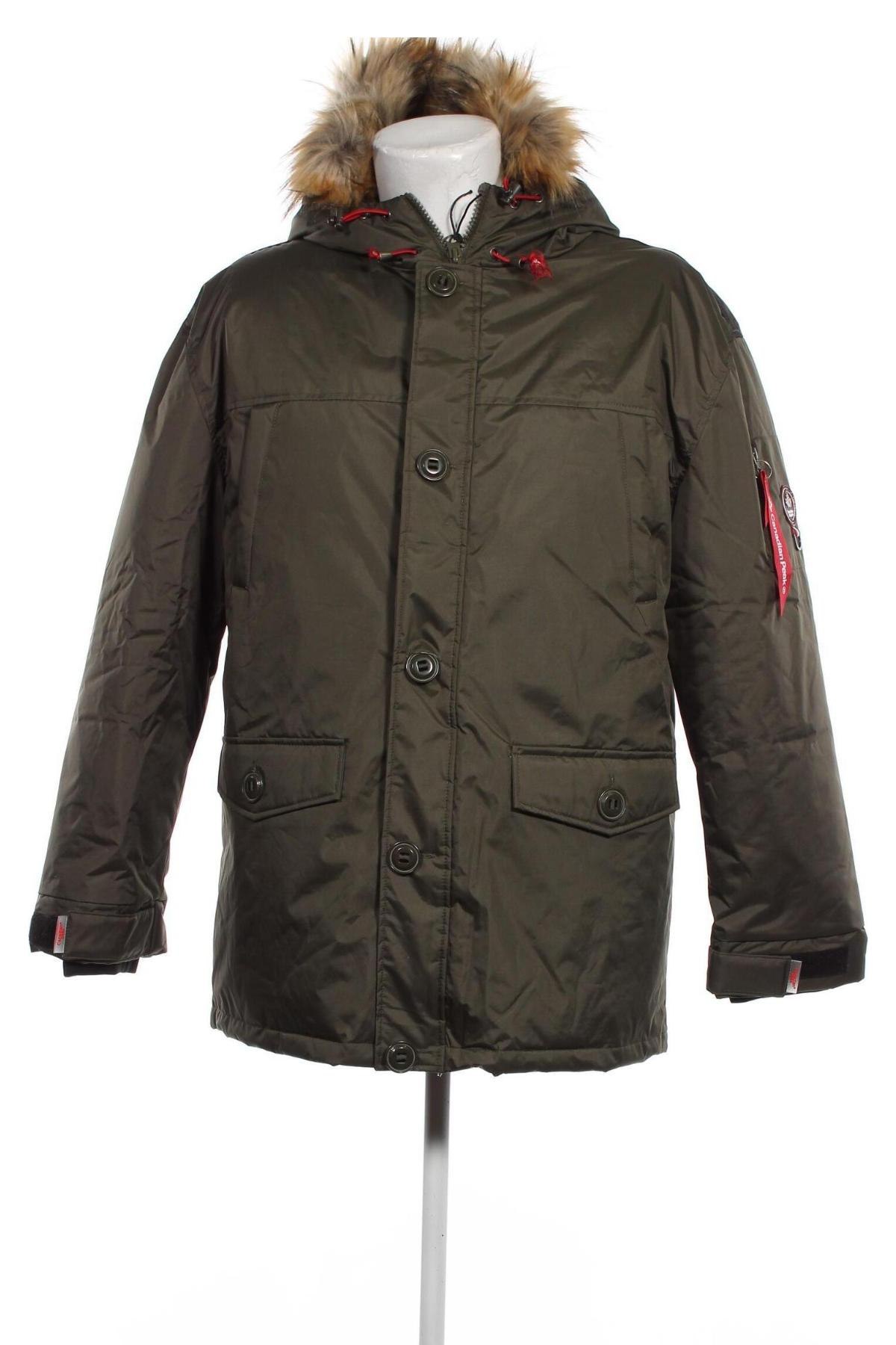 Herrenjacke Canadian Peak, Größe L, Farbe Grün, Preis 81,65 €