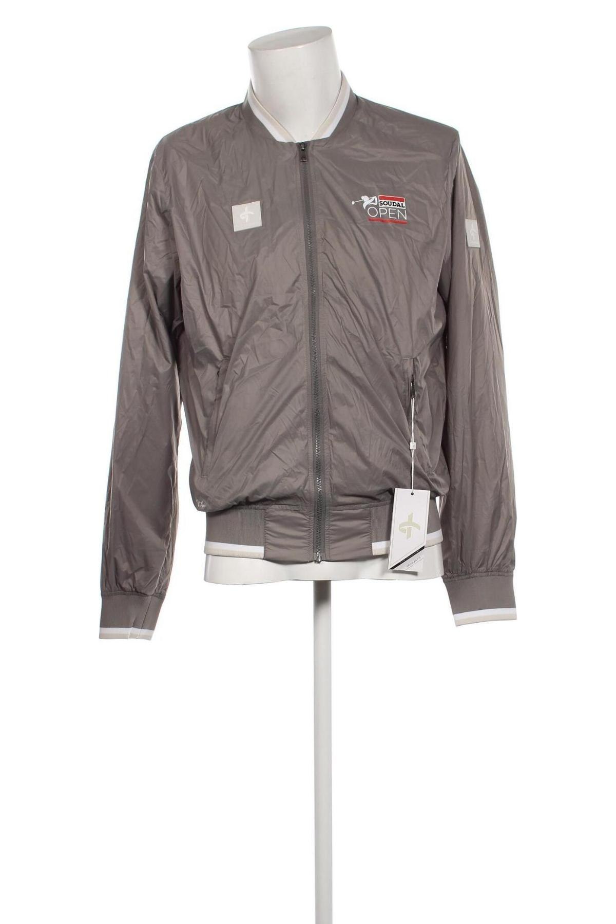 Ανδρικό μπουφάν Cross Sportswear, Μέγεθος L, Χρώμα Γκρί, Τιμή 74,45 €