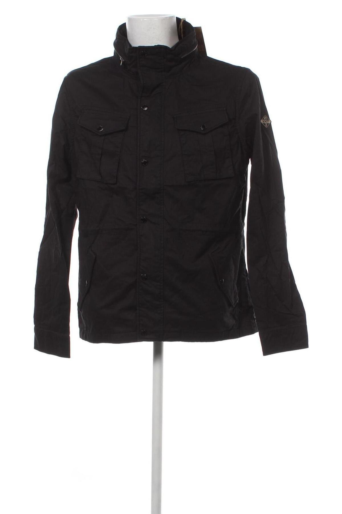 Ανδρικό μπουφάν Schott, Μέγεθος XL, Χρώμα Μαύρο, Τιμή 161,86 €
