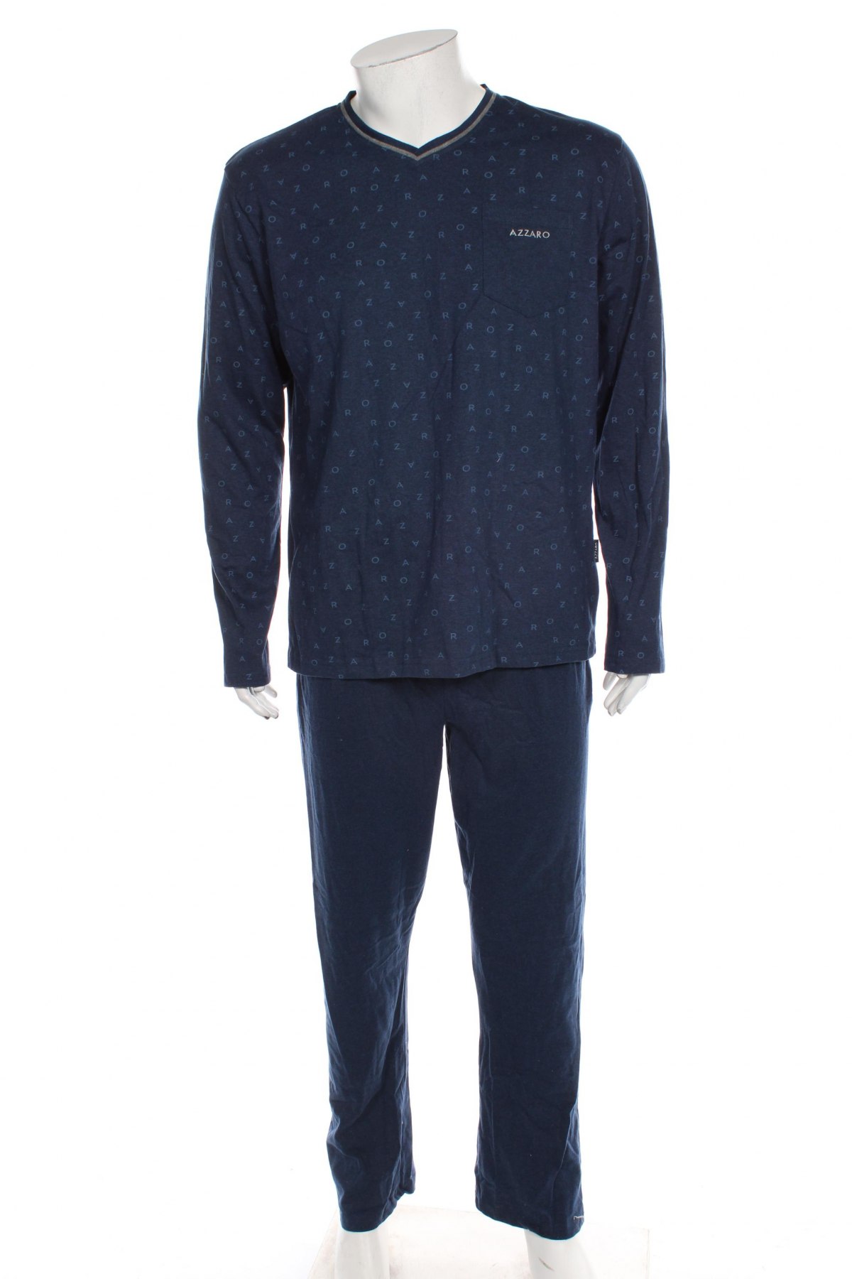 Πιτζάμες Azzaro, Μέγεθος XL, Χρώμα Μπλέ, Τιμή 92,57 €