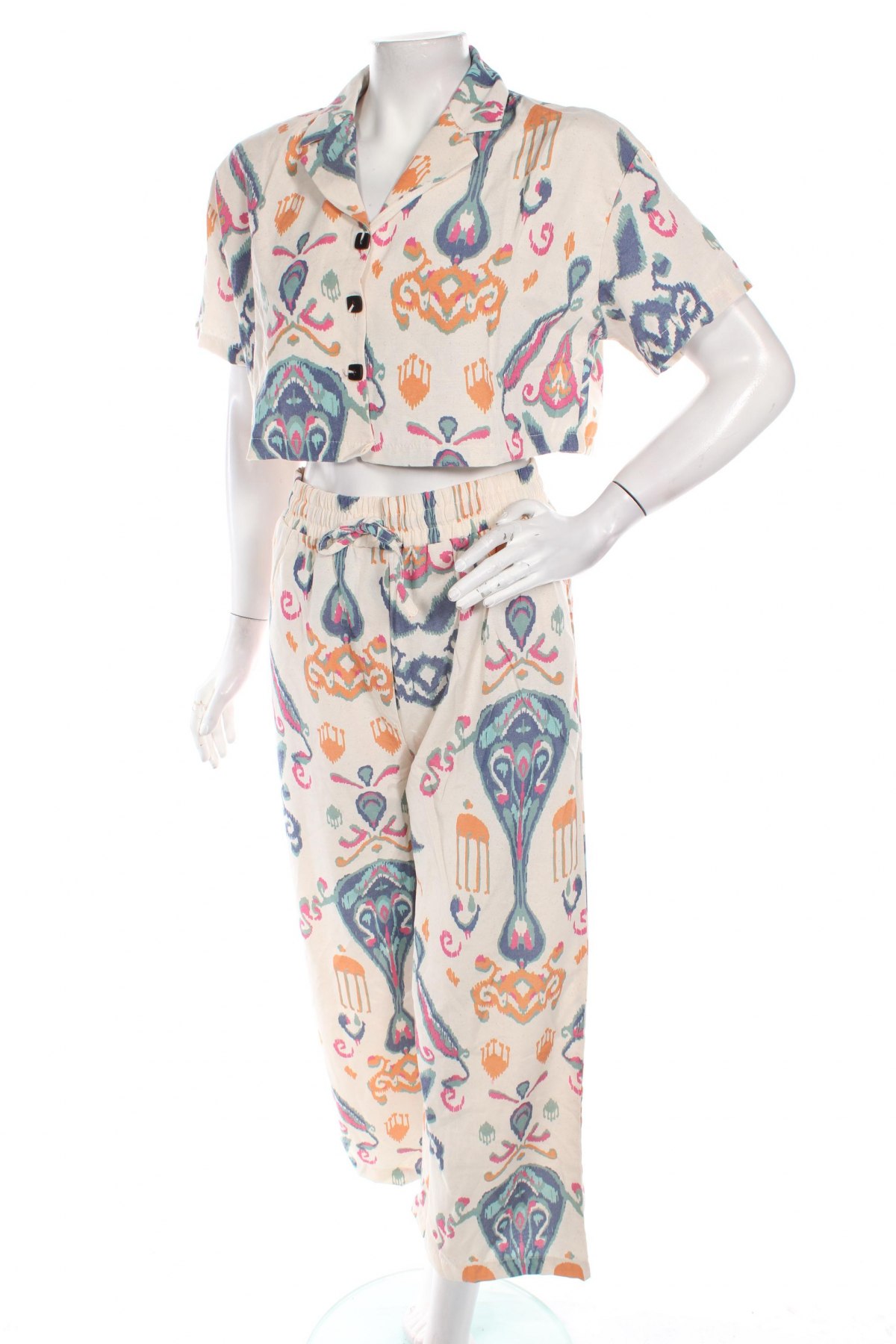 Pijama BIANCO LUCCI, Mărime M, Culoare Multicolor, Preț 131,97 Lei