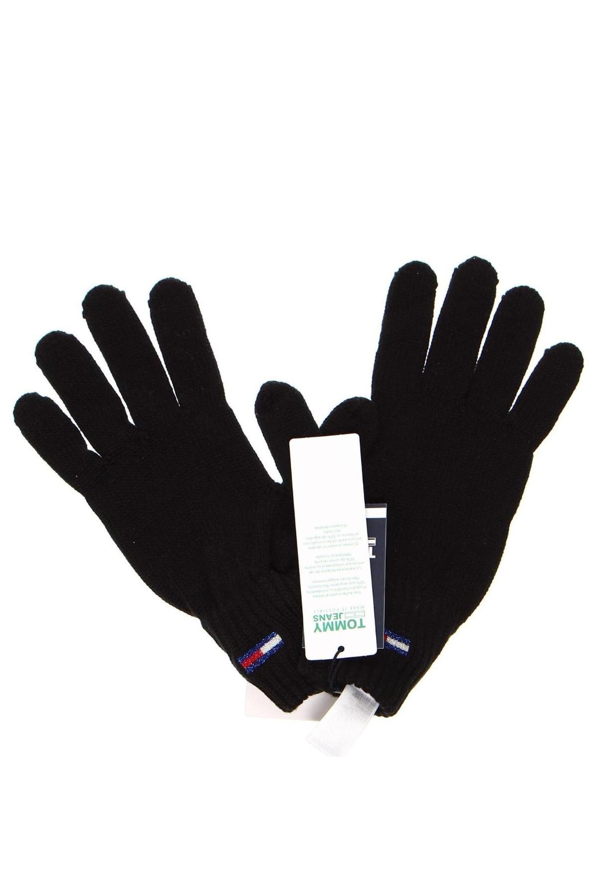 Γάντια Tommy Jeans, Χρώμα Μαύρο, Τιμή 50,72 €