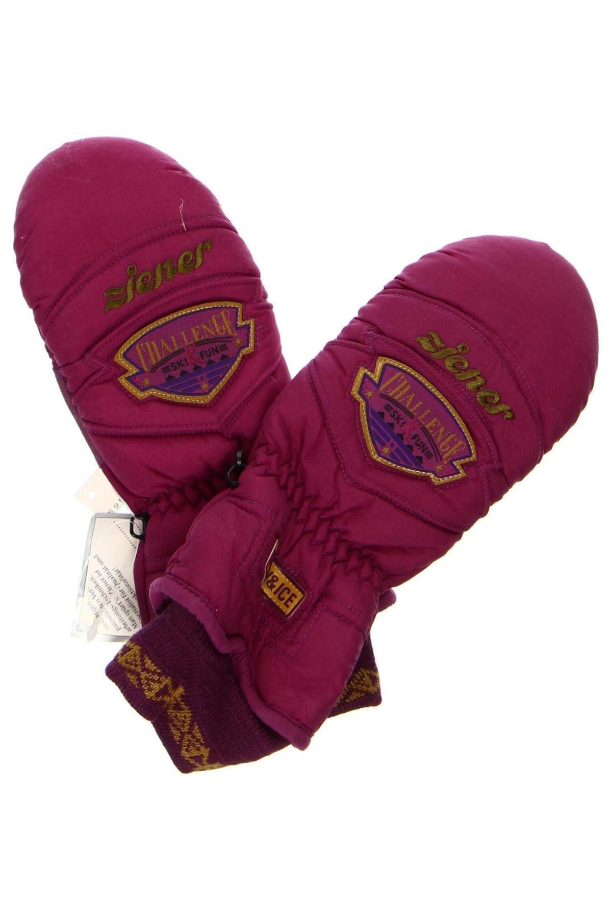 Ръкавици за зимни спортове Ziener, Цвят Лилав, Цена 159,80 лв.