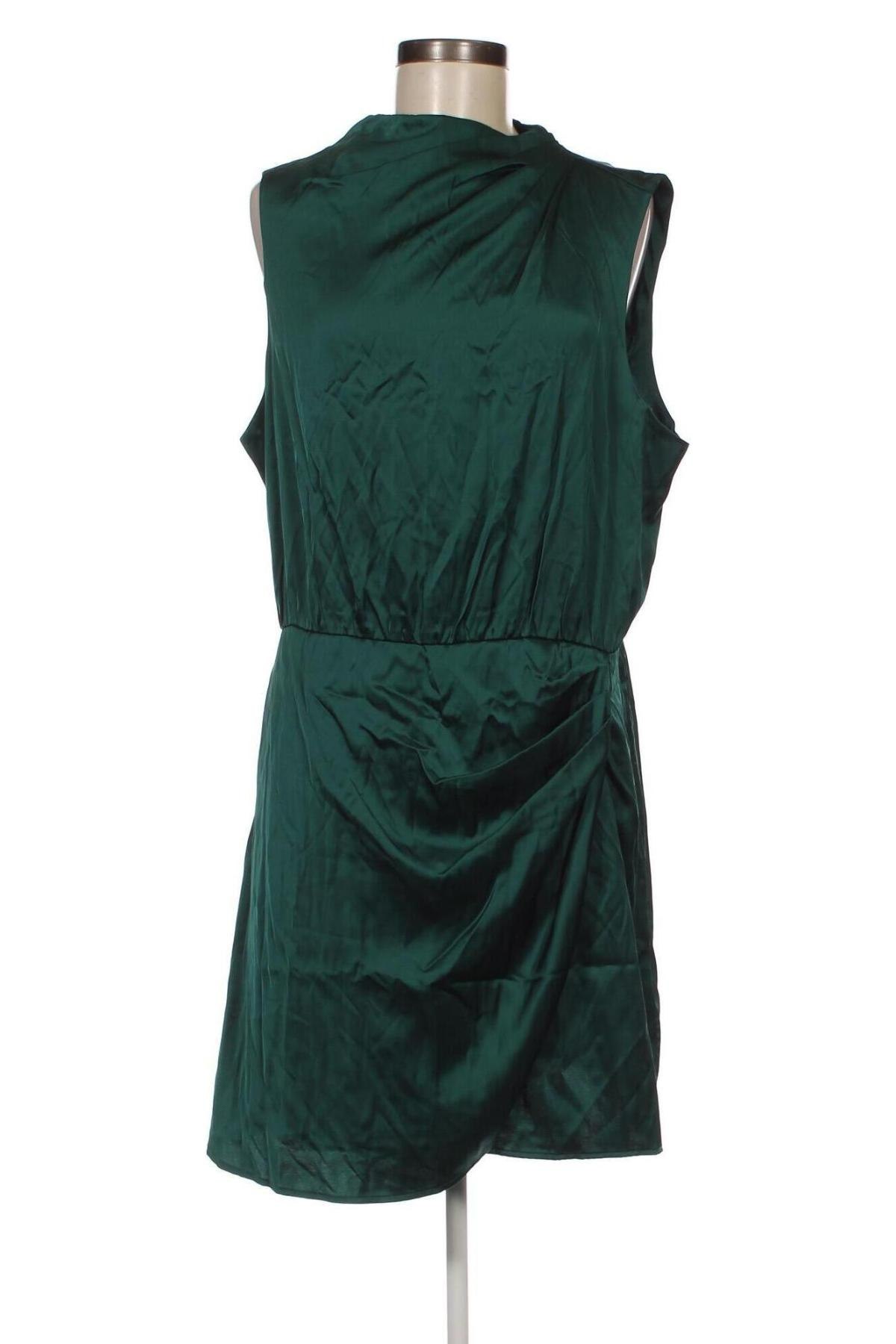 Rochie Abercrombie & Fitch, Mărime XL, Culoare Verde, Preț 134,21 Lei