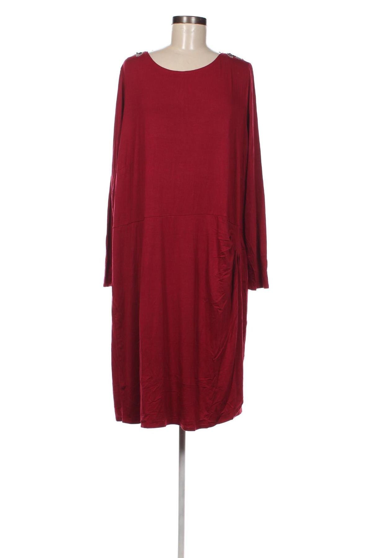 Šaty  Balsamik, Veľkosť 4XL, Farba Červená, Cena  10,52 €