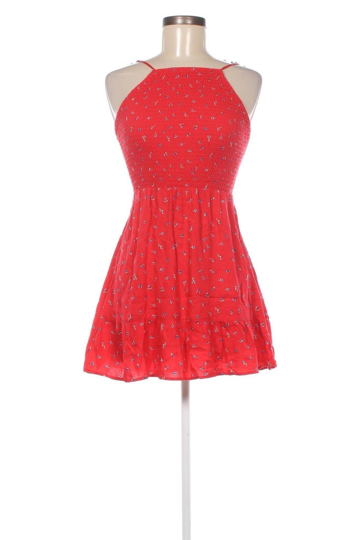 Φόρεμα Bershka, Μέγεθος XS, Χρώμα Κόκκινο, Τιμή 17,94 €