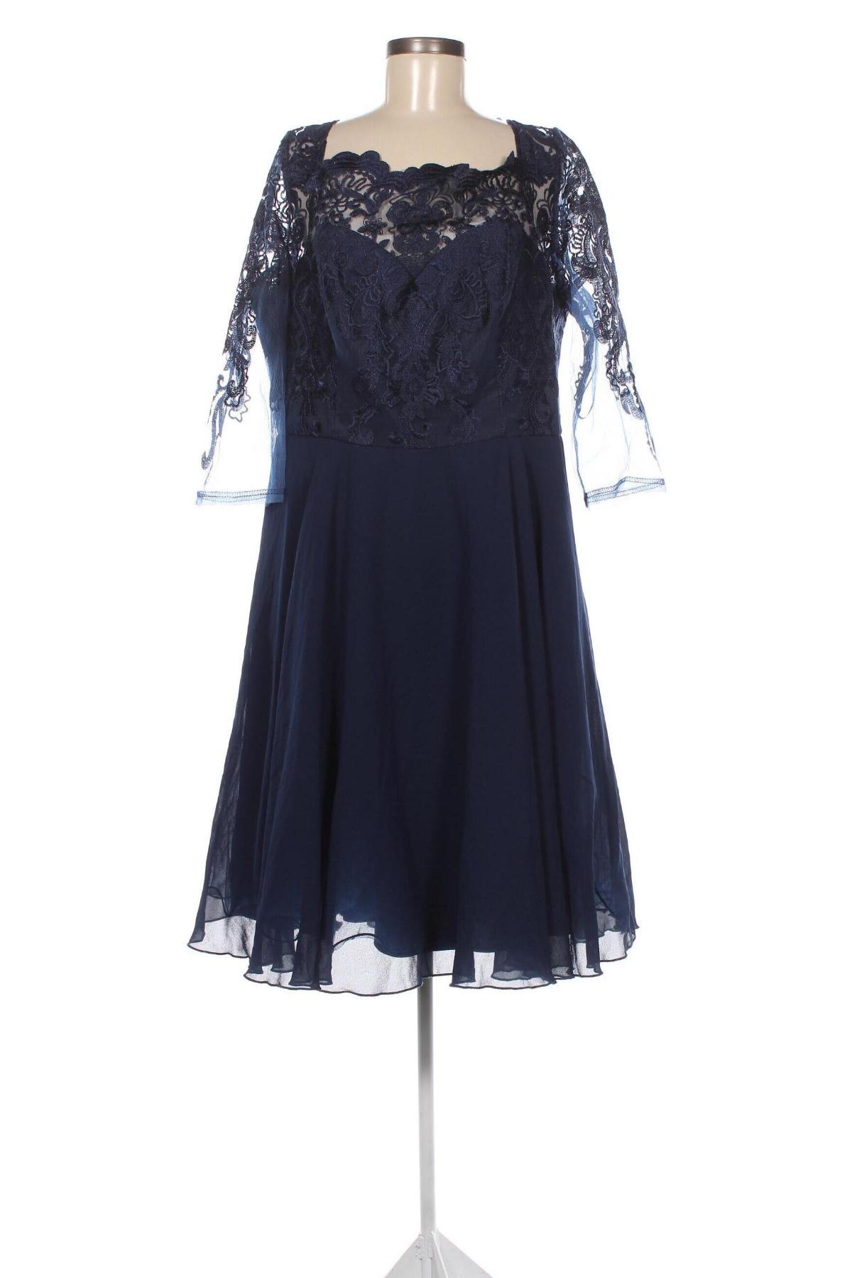 Φόρεμα Chi Chi, Μέγεθος XXL, Χρώμα Μπλέ, Τιμή 56,47 €