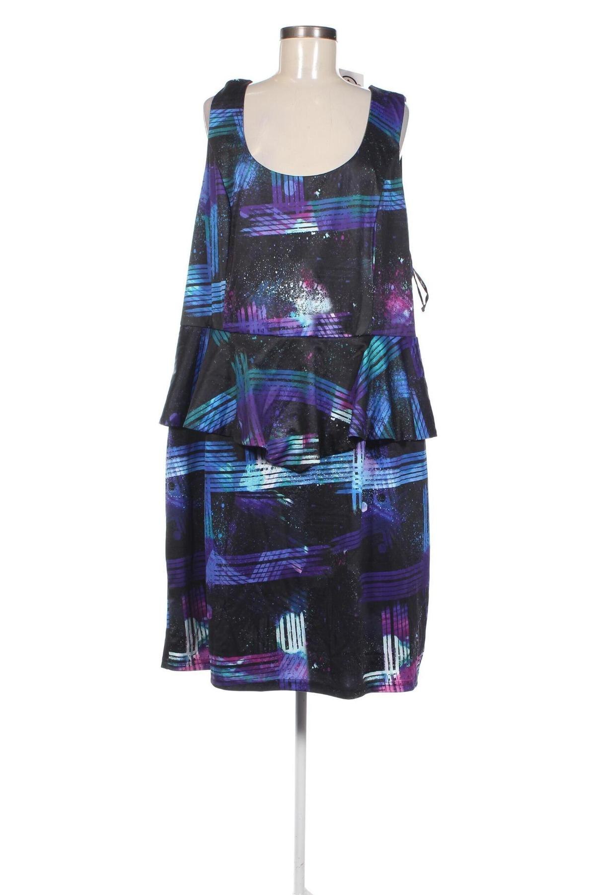 Kleid City Chic, Größe XL, Farbe Mehrfarbig, Preis € 6,46
