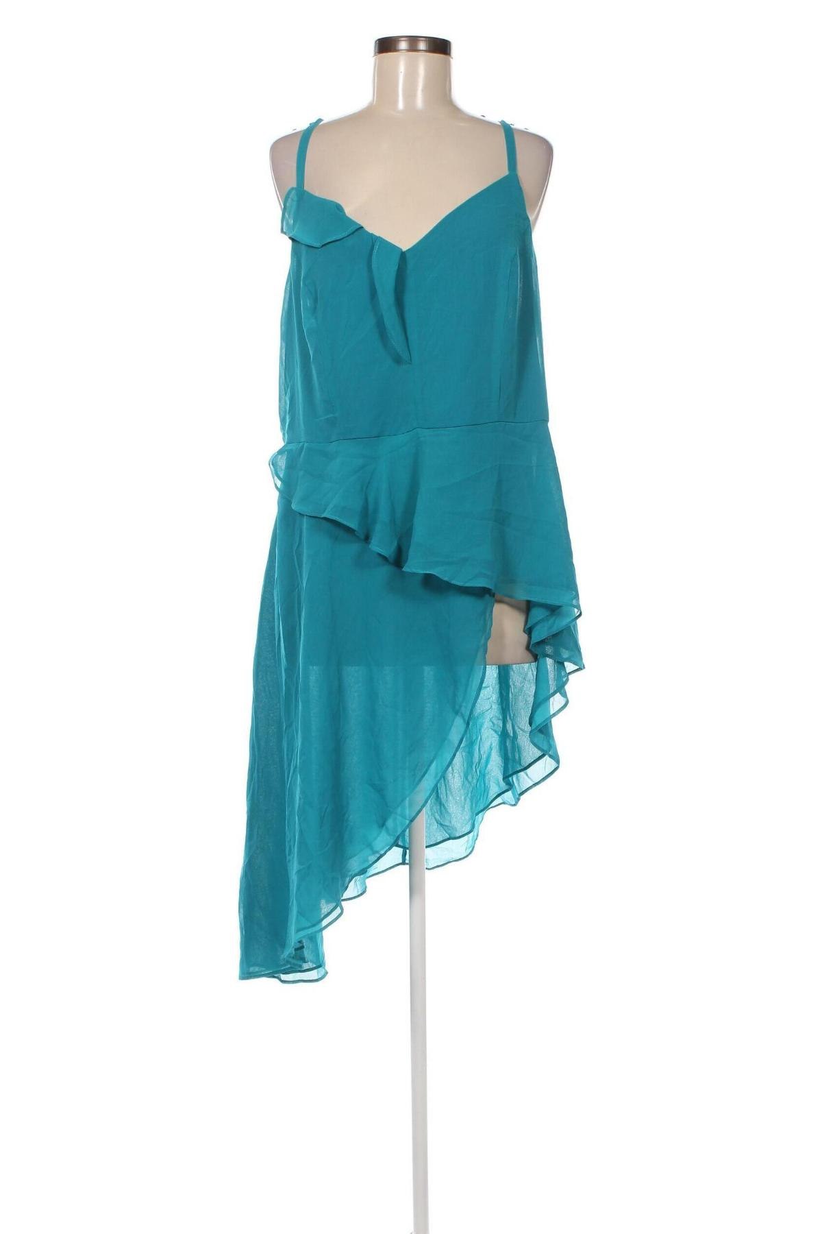 Kleid City Chic, Größe M, Farbe Blau, Preis 12,80 €