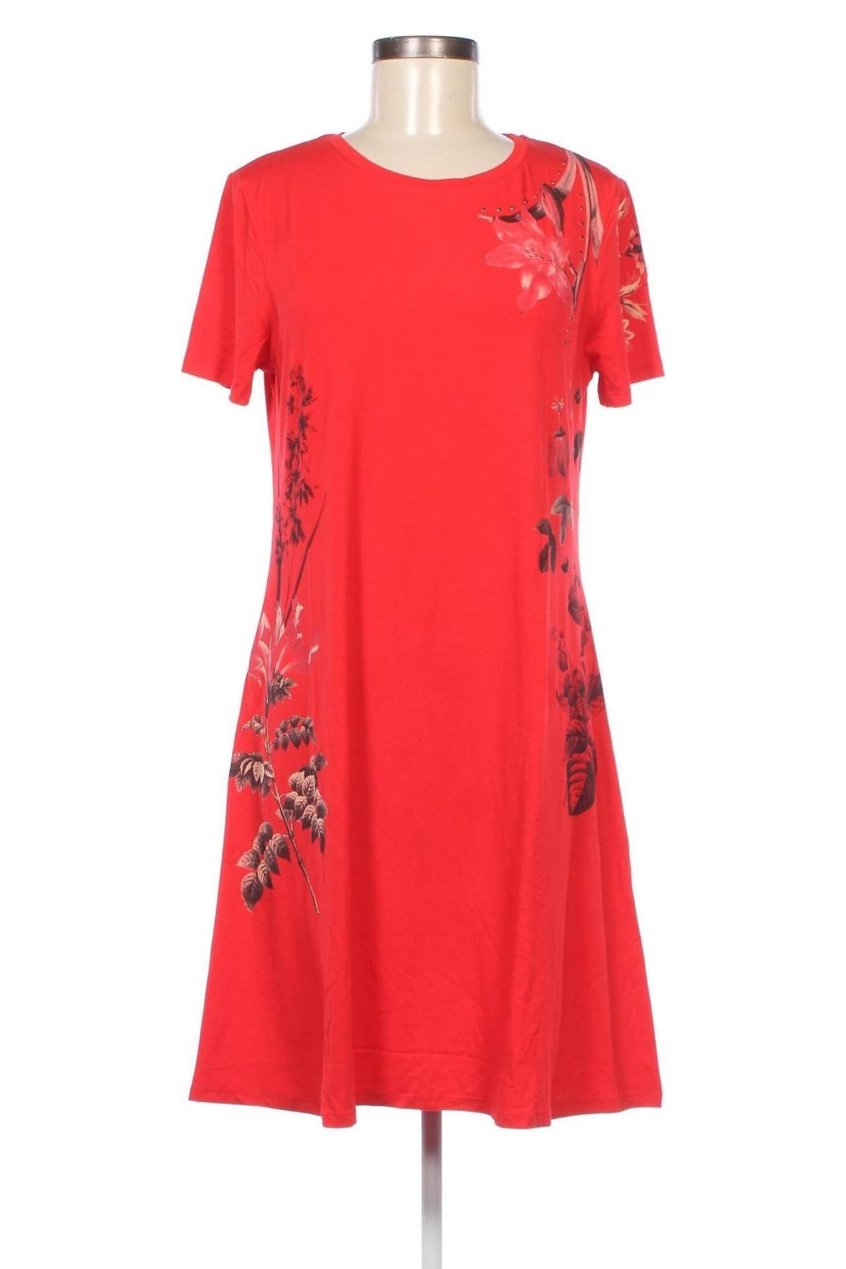 Φόρεμα Desigual, Μέγεθος L, Χρώμα Κόκκινο, Τιμή 90,21 €