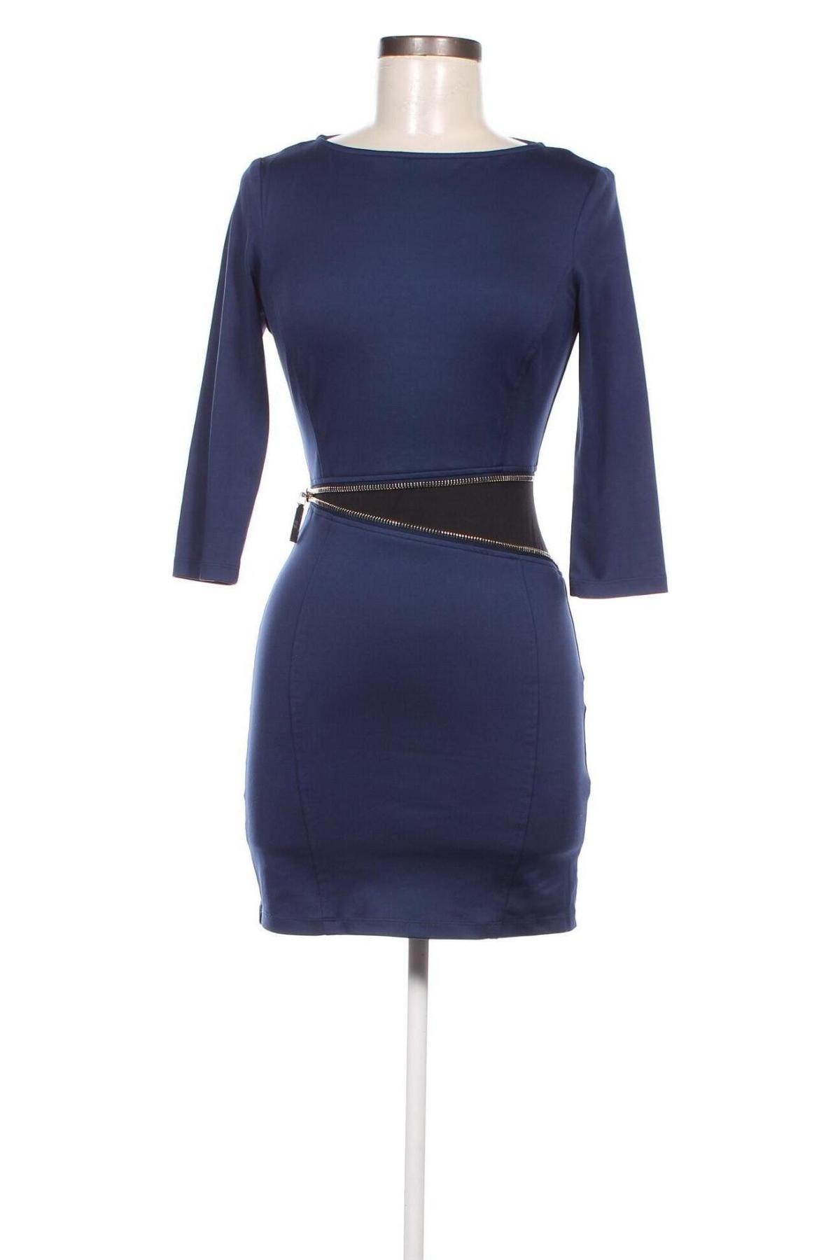Šaty  Elisabetta Franchi, Veľkosť M, Farba Modrá, Cena  187,66 €