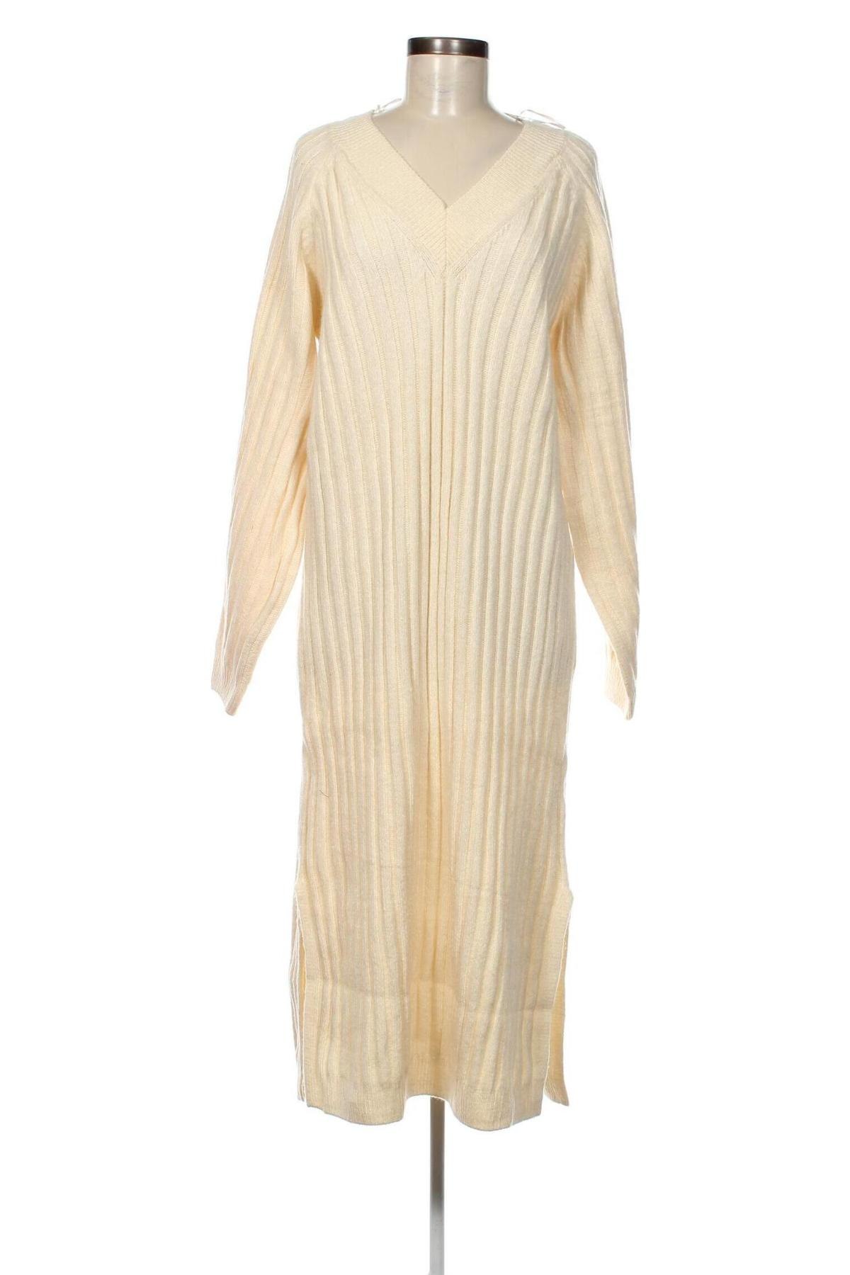 Kleid Gina Tricot, Größe M, Farbe Ecru, Preis € 11,69