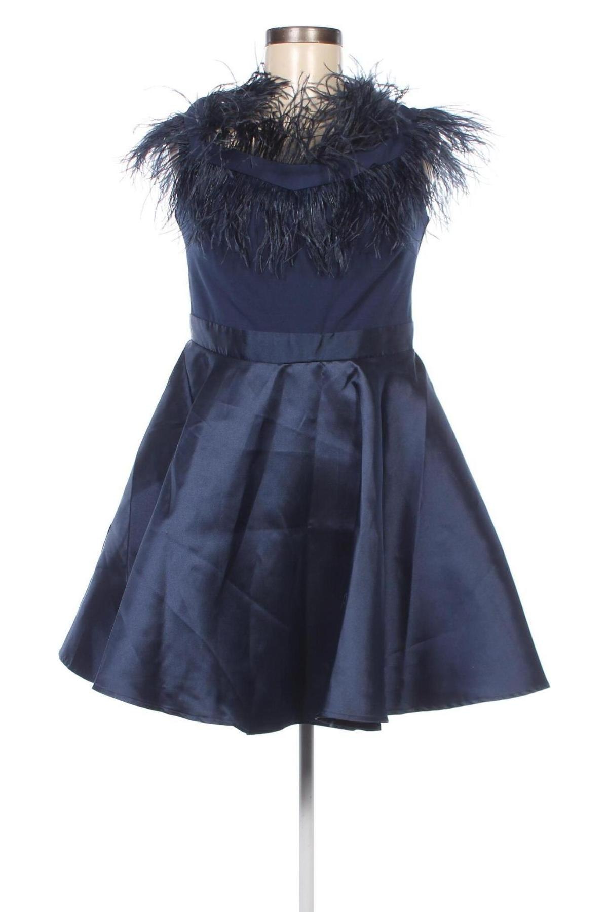 Φόρεμα Goddiva, Μέγεθος L, Χρώμα Μπλέ, Τιμή 68,04 €