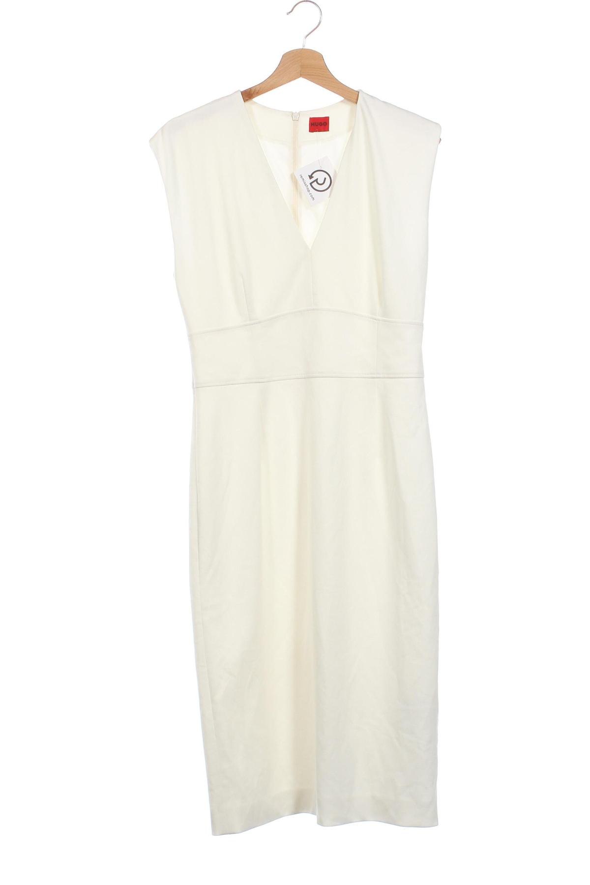 Kleid Hugo Boss, Größe M, Farbe Weiß, Preis 12,68 €