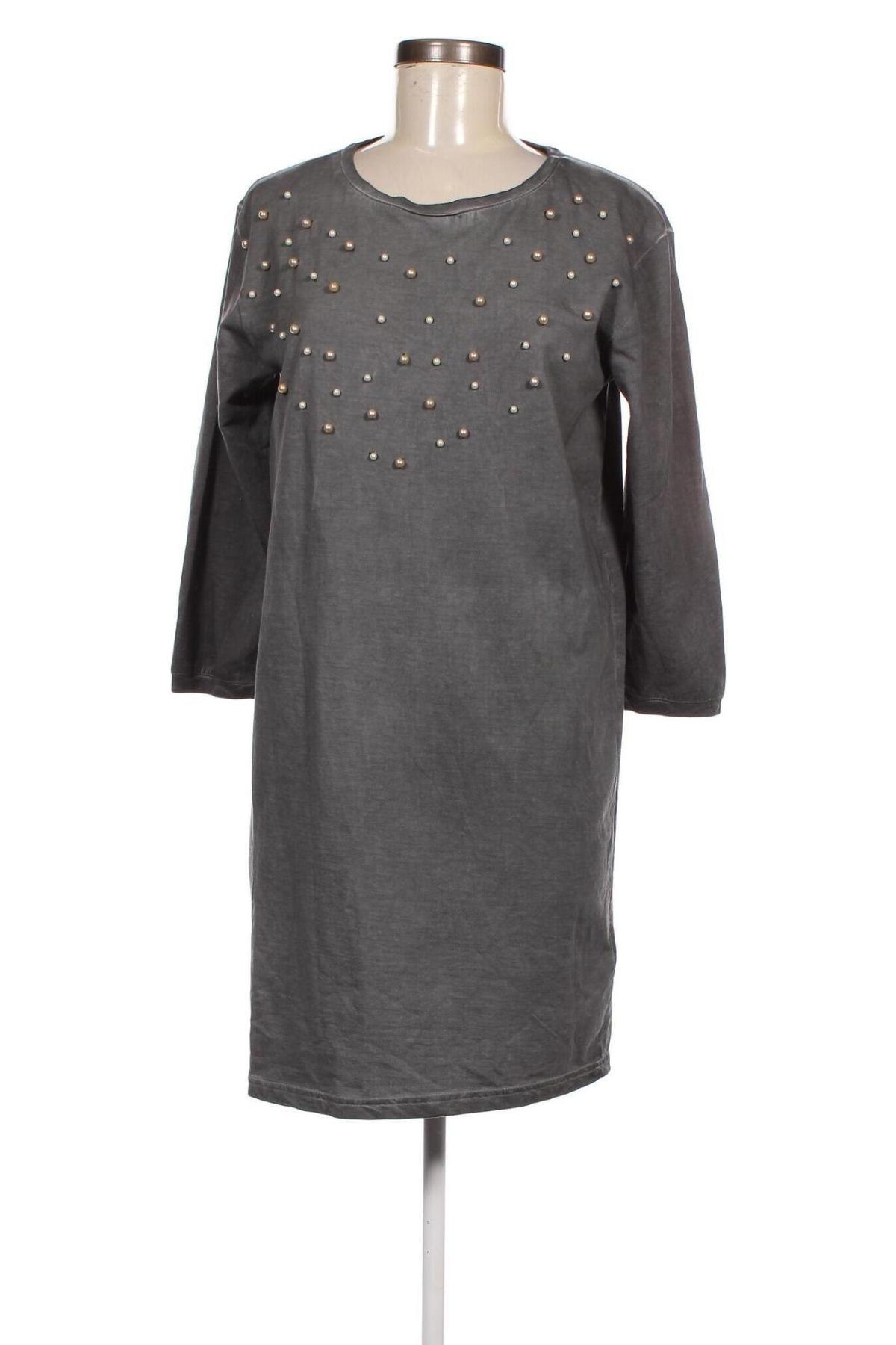 Φόρεμα Jean Pascale, Μέγεθος S, Χρώμα Γκρί, Τιμή 15,00 €