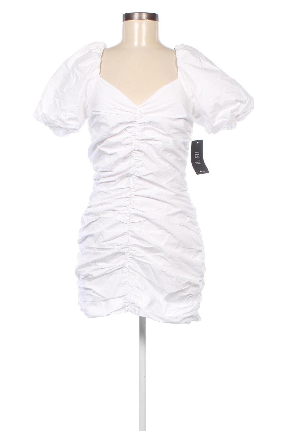 Šaty  NA-KD, Velikost S, Barva Bílá, Cena  1 478,00 Kč