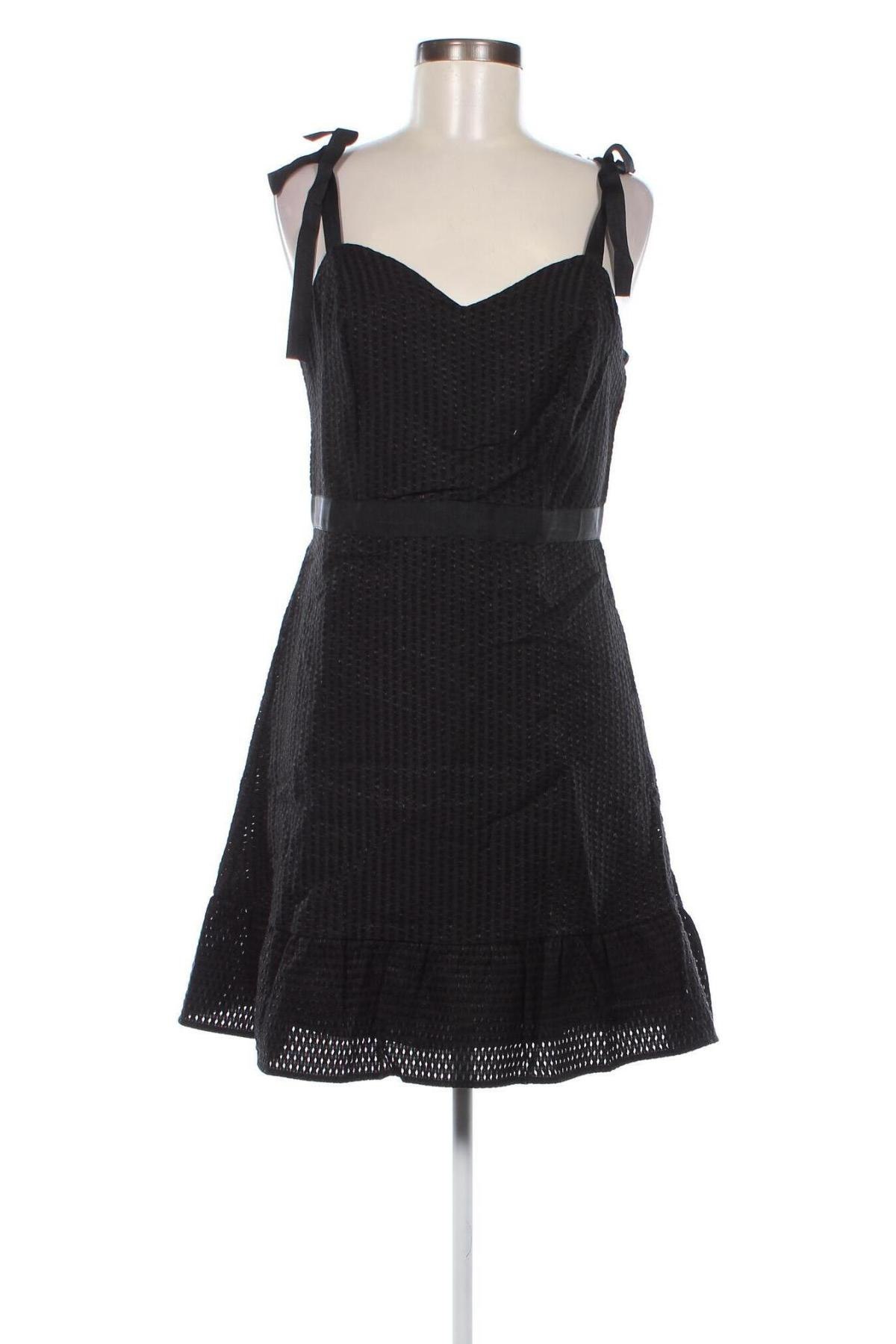 Kleid Naf Naf, Größe M, Farbe Schwarz, Preis 68,04 €