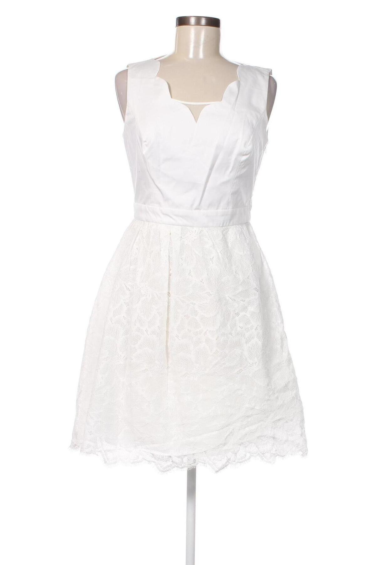 Φόρεμα Naf Naf, Μέγεθος M, Χρώμα Λευκό, Τιμή 68,04 €