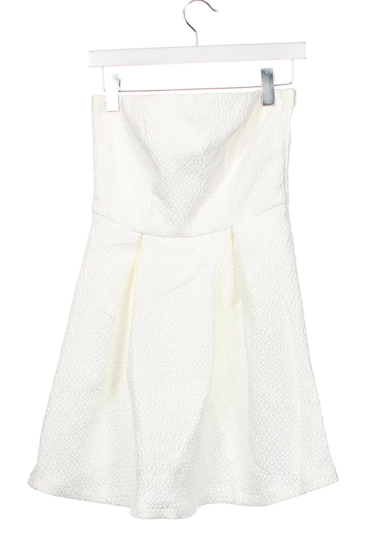 Kleid Naf Naf, Größe S, Farbe Weiß, Preis 52,58 €