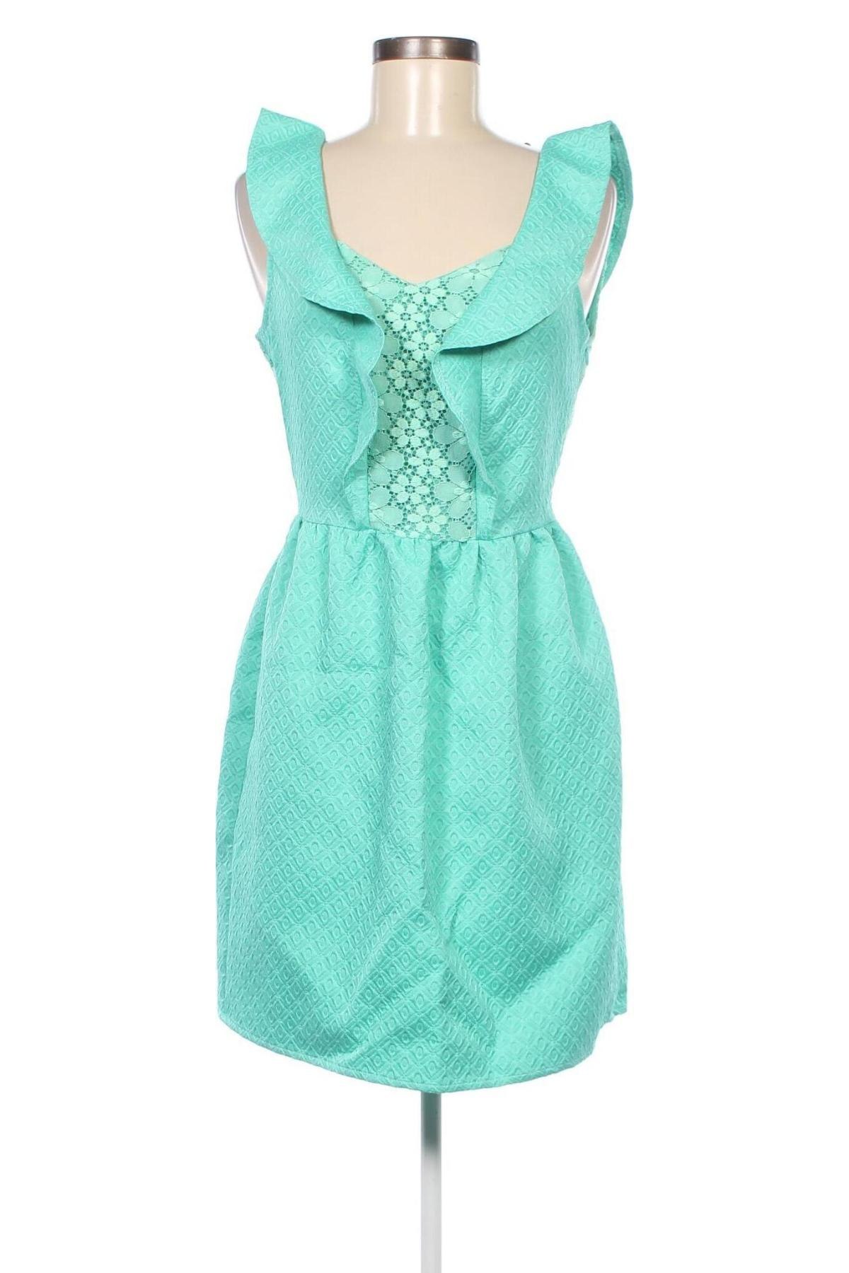 Φόρεμα Naf Naf, Μέγεθος M, Χρώμα Πράσινο, Τιμή 52,58 €