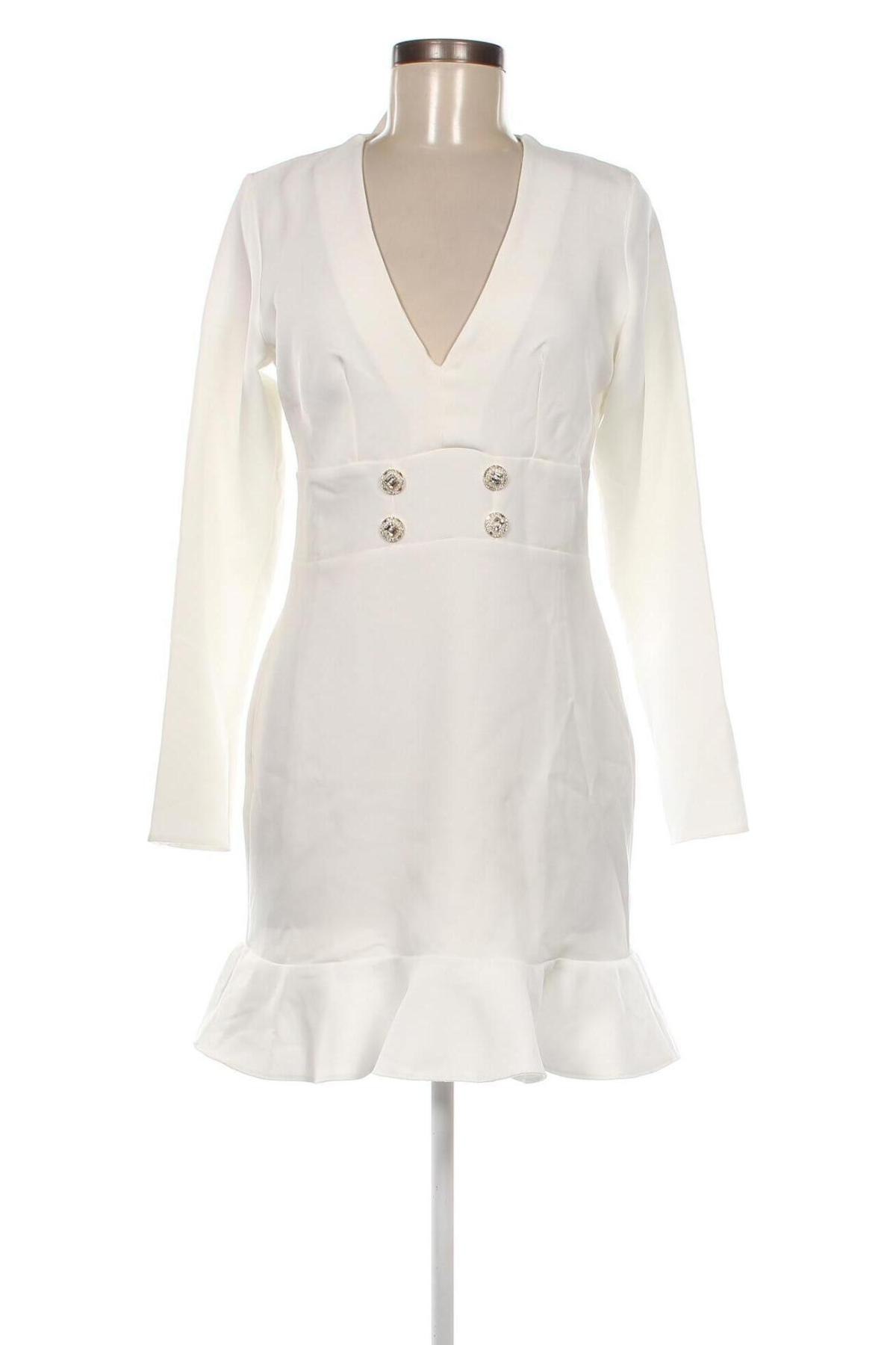 Kleid River Island, Größe M, Farbe Weiß, Preis 10,21 €
