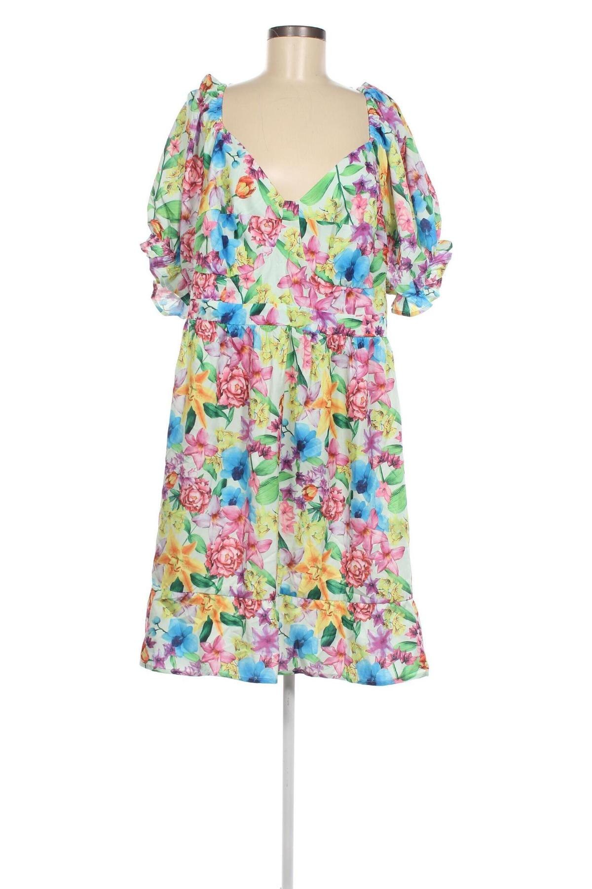 Kleid SHEIN, Größe 5XL, Farbe Mehrfarbig, Preis 20,18 €