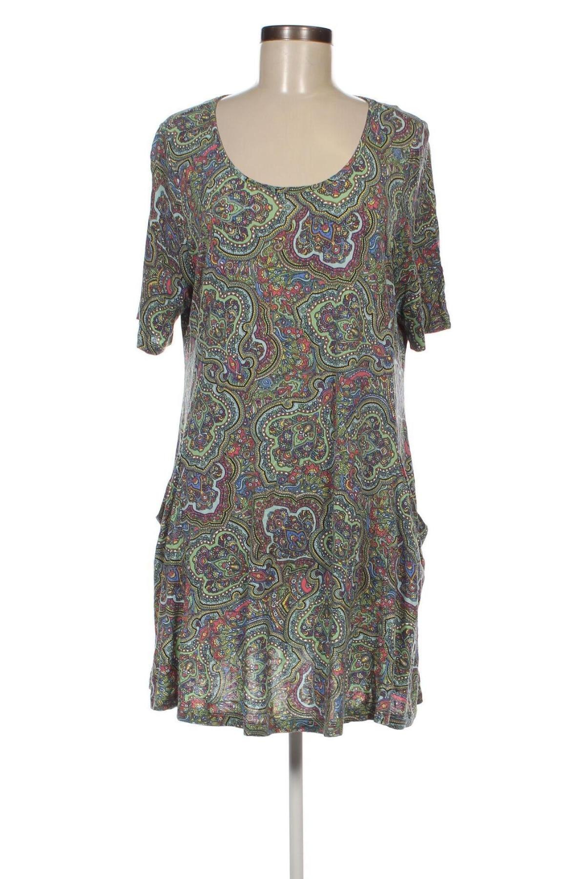 Kleid Sara Lindholm, Größe M, Farbe Mehrfarbig, Preis 8,28 €