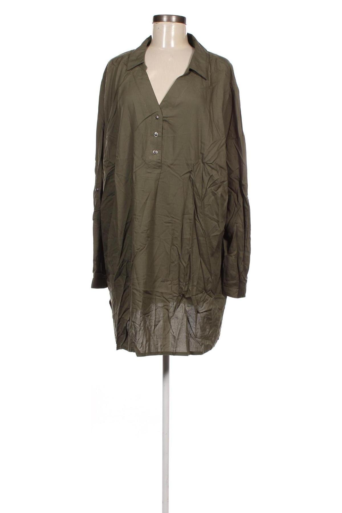 Šaty  Sheego, Velikost 4XL, Barva Zelená, Cena  1 049,00 Kč