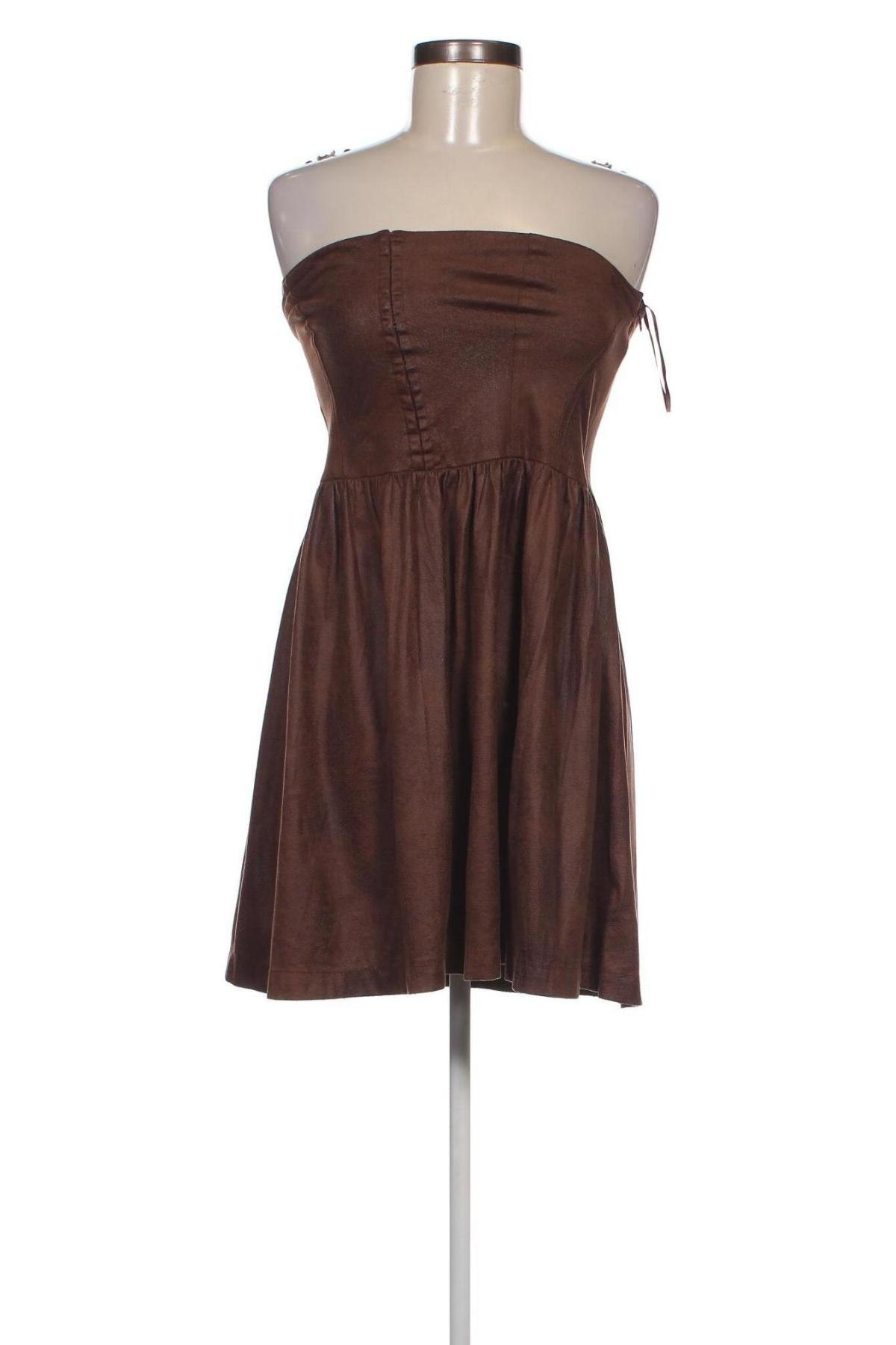 Kleid Stradivarius, Größe M, Farbe Braun, Preis 3,03 €