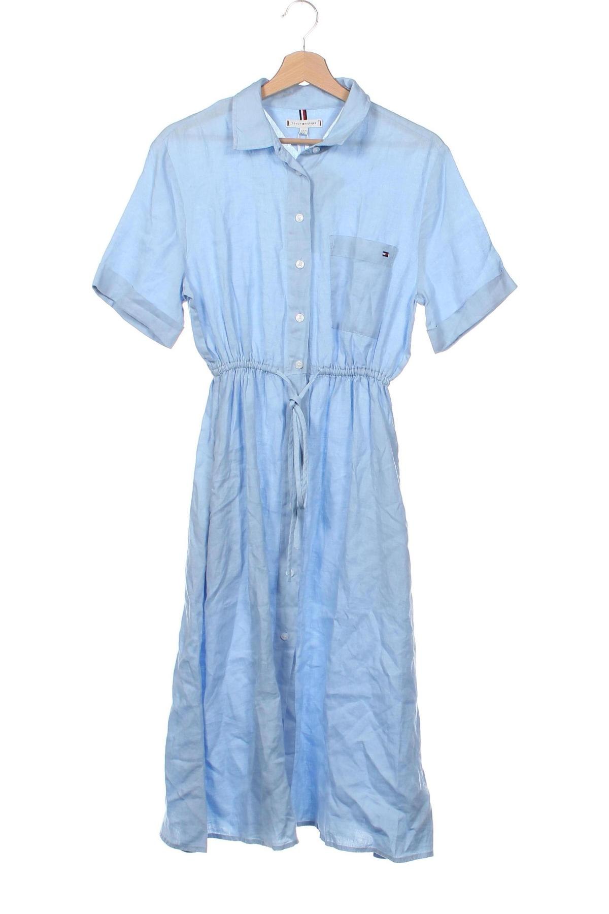 Kleid Tommy Hilfiger, Größe S, Farbe Blau, Preis 131,52 €
