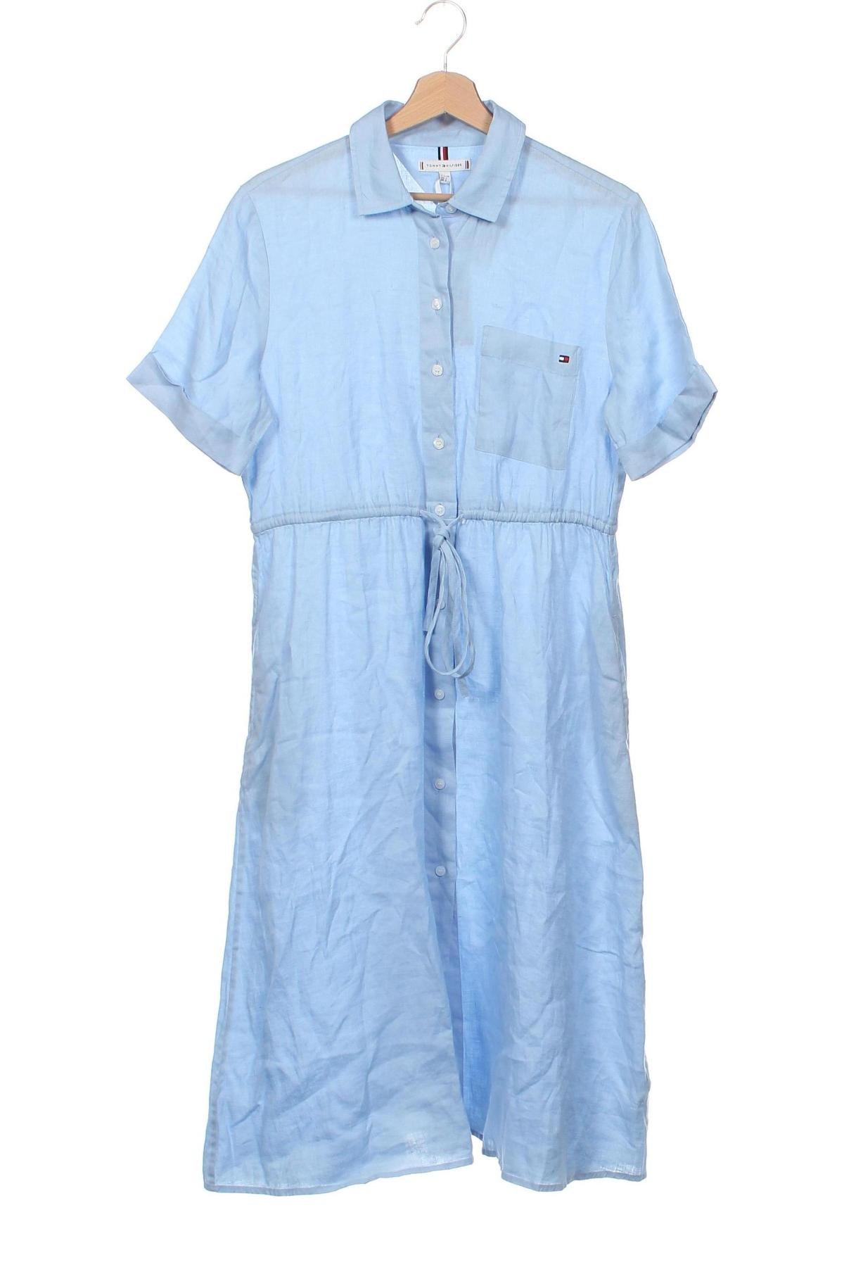 Kleid Tommy Hilfiger, Größe XS, Farbe Blau, Preis € 131,52