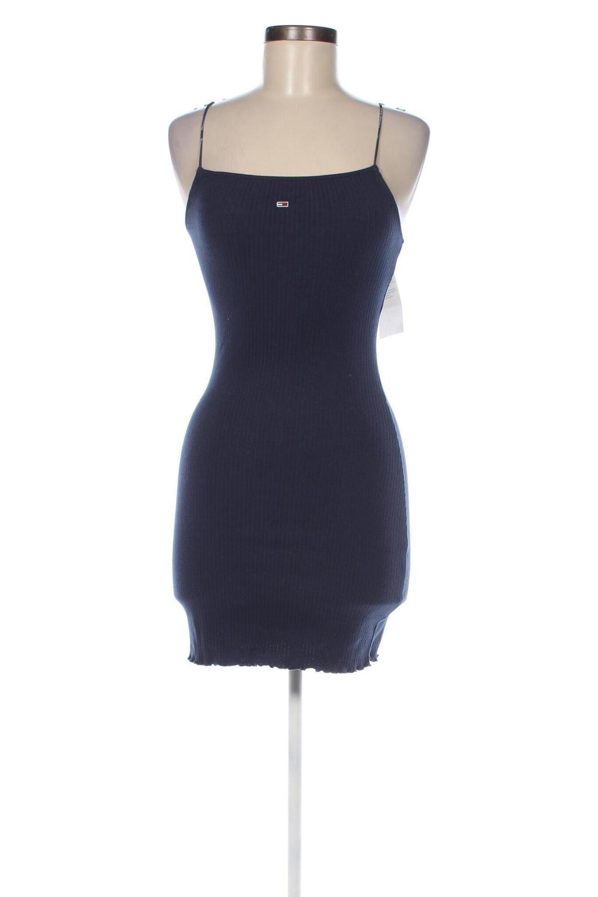 Kleid Tommy Jeans, Größe XS, Farbe Blau, Preis 76,72 €