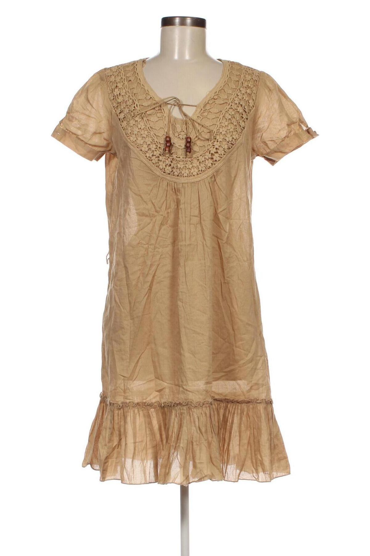 Kleid Yessica, Größe M, Farbe Beige, Preis 20,18 €