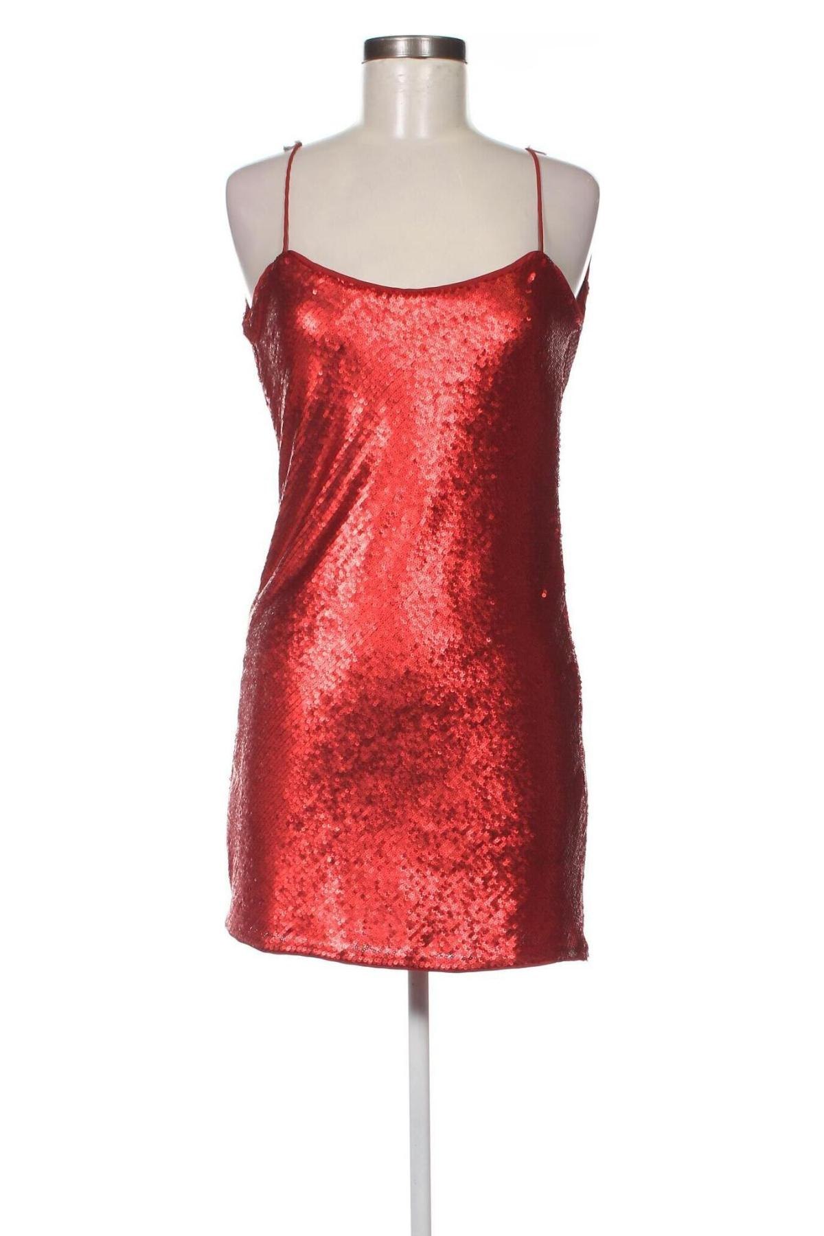 Kleid Zara, Größe S, Farbe Rot, Preis € 5,01