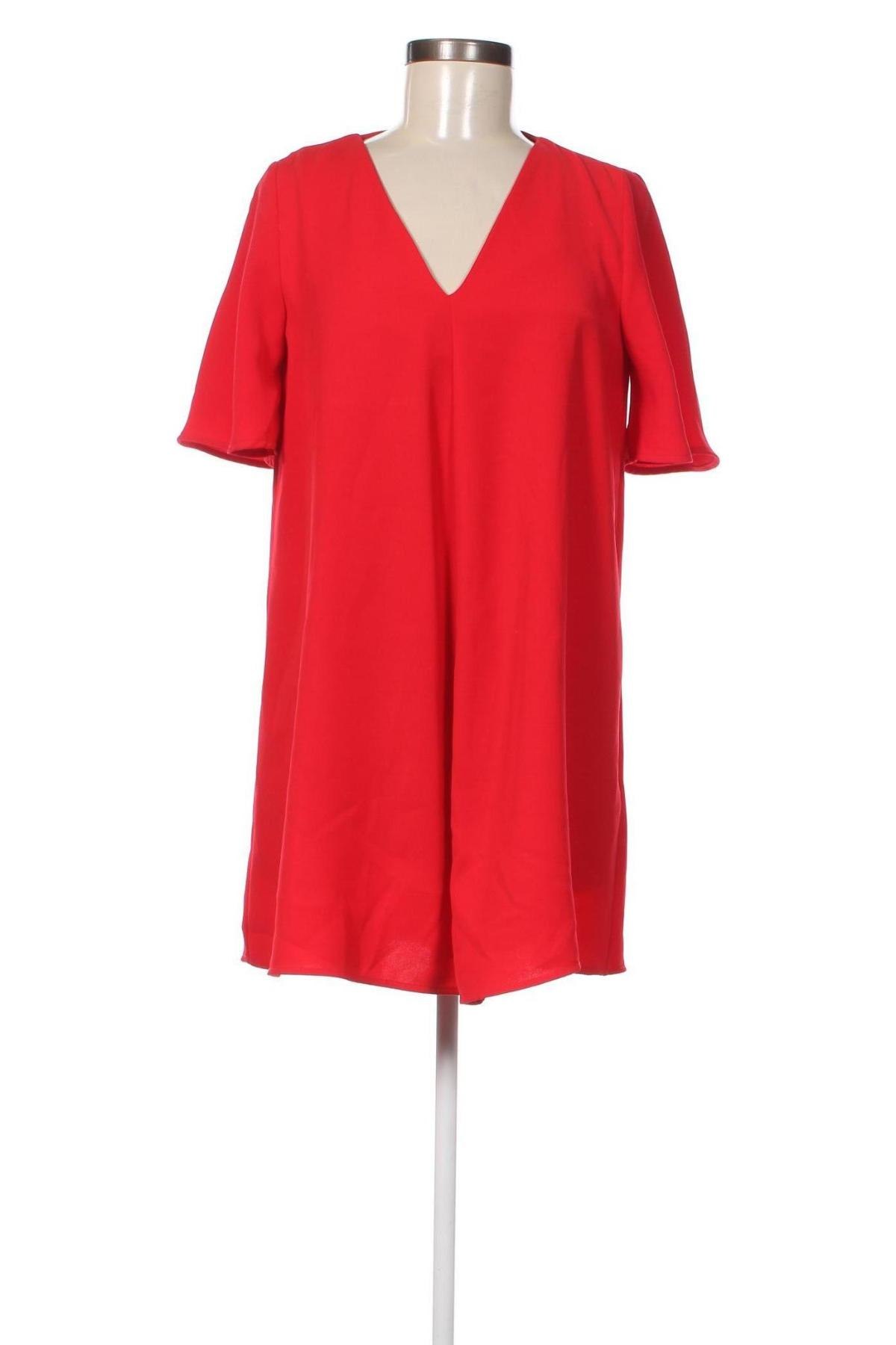Šaty  Zara Trafaluc, Velikost S, Barva Červená, Cena  383,00 Kč