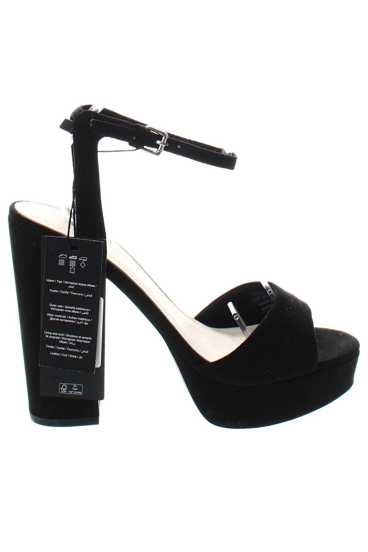 Sandalen Vero Moda, Größe 39, Farbe Schwarz, Preis 23,66 €