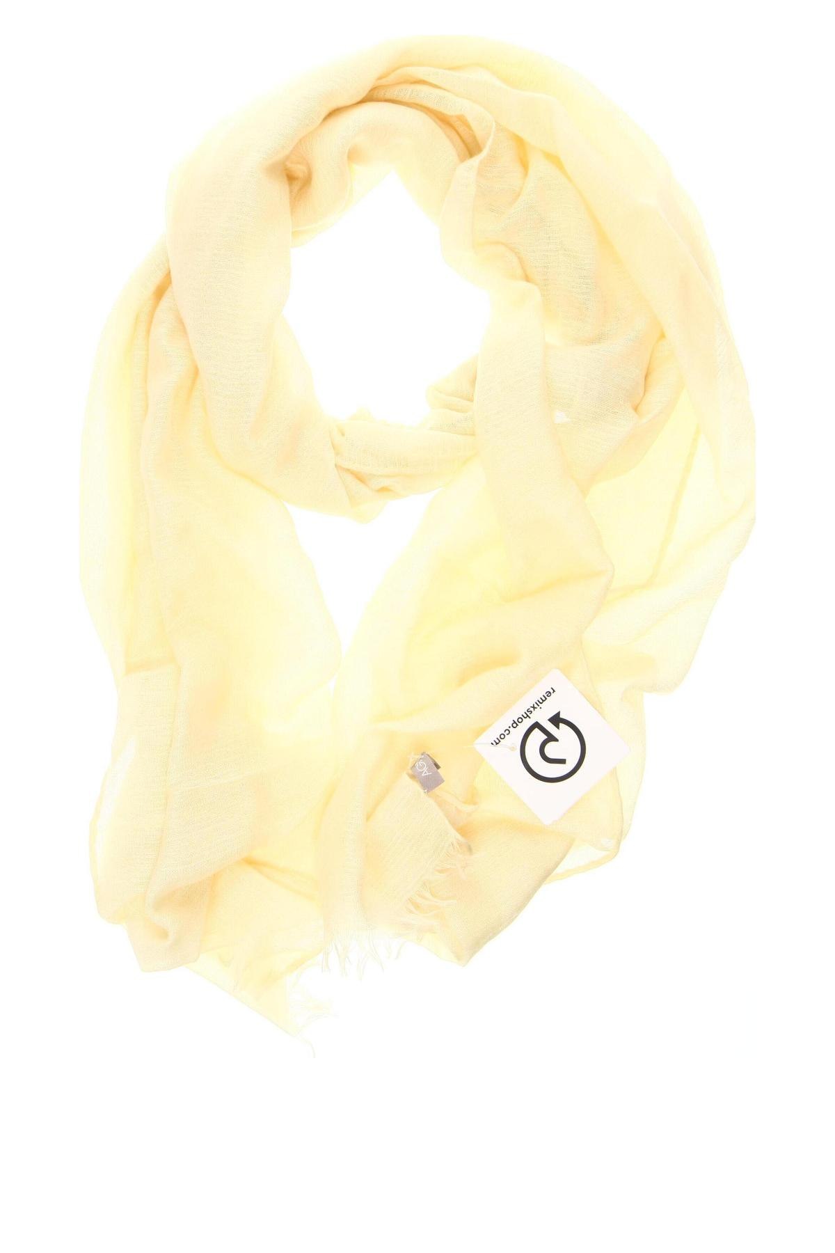 Κασκόλ Agnona, Χρώμα Κίτρινο, Τιμή 31,84 €