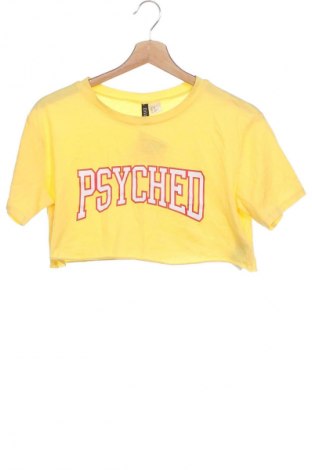 Γυναικεία μπλούζα H&M Divided, Μέγεθος XS, Χρώμα Κίτρινο, Τιμή 3,99 €