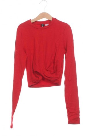 Γυναικεία μπλούζα H&M Divided, Μέγεθος XS, Χρώμα Κόκκινο, Τιμή 2,99 €