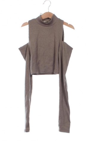 Γυναικεία μπλούζα Pull&Bear, Μέγεθος XS, Χρώμα Γκρί, Τιμή 12,99 €