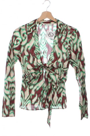 Γυναικεία μπλούζα Zara, Μέγεθος XS, Χρώμα Πολύχρωμο, Τιμή 6,99 €