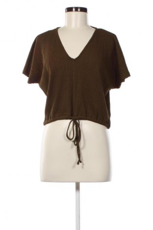 Bluzka damska Zara Trafaluc, Rozmiar S, Kolor Zielony, Cena 23,99 zł