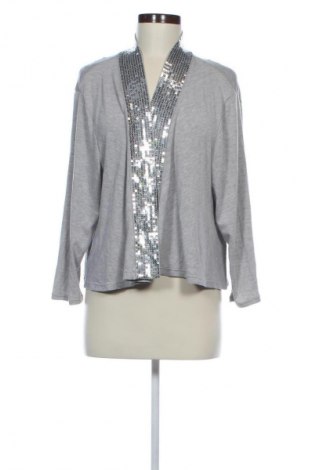 Damen Strickjacke George, Größe 3XL, Farbe Grau, Preis 20,99 €