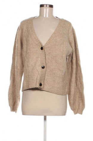 Damen Strickjacke Pieces, Größe M, Farbe Beige, Preis 18,99 €